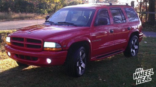XD Series Rockstar Machined 20x8.5 Wheels and Cooper Zeon Itz Tires on a 2000 Durango XD Series Rockstar Machined 20x8.5 Wheels and Cooper Zeon Itz Tires on a 2000 Durango