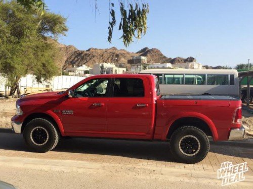 17x8.5 Method Double Standard Black Machined wheels on a 2014 Ram 1500 Black Machined 17x8.5 Method Double Standard wheels on a 2014 Ram 1500