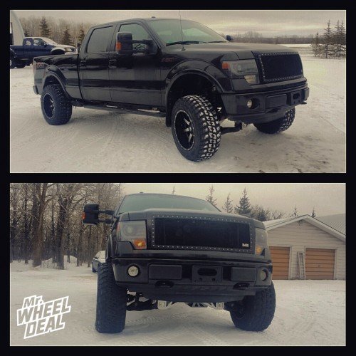 20x12" Fuel Off-Road Maverick wheels with 35/12.50/20 Federal Couragia MT tires on a 2013 Ford F-150 20x12 Fuel Maverick wheels with 35/12.50/20 Federal Couragia MT tires on a 2013 Ford F150