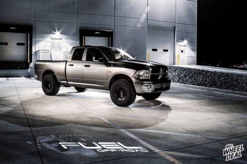 17x9" Fuel OffRoad Formula wheels with 35X12.50R17 Nitto Trail Grappler tires on a 2009 Ram 1500 17x9 Fuel Off-Road Formula -12 wheels with 35X12.50R17 Nitto Trail Grappler tires on a 2009 Ram 1500