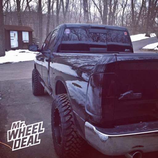 20x10" Fuel Off-Road Hostage Wheels with 35x12.50x20 Toyo Open Country MT Tires on a 2012 Dodge Ram 1500 20x10" Fuel Off-Road Hostage Wheels with 35x12.50x20 Toyo Open Country MT Tires on a 2012 Dodge Ram 1500