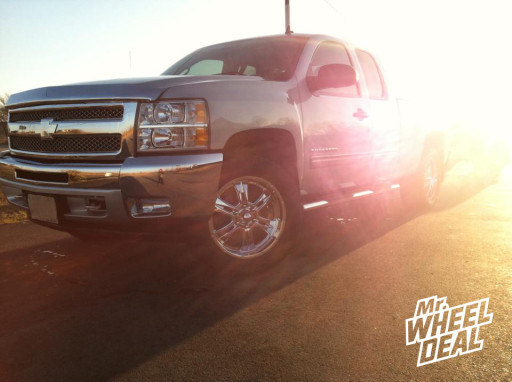 20x9" Ultra 286C Wheels with LT285/55/20 Toyo AT II Tires on a 2013 Chevy Silverado 1500 20x9" Ultra 286C Wheels with LT285/55/20 Toyo AT II Tires on a 2013 Chevy Silverado 1500