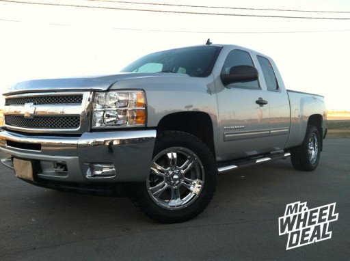 20x9" Ultra 286C Wheels with LT285/55/20 Toyo AT II Tires on a 2013 Chevy Silverado 1500 20x9" Ultra 286C Wheels with LT285/55/20 Toyo AT II Tires on a 2013 Chevy Silverado 1500