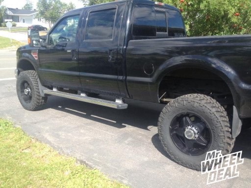 37x12.50x20 Nitto Trail Grappler Tires on a 2010 Ford F-350