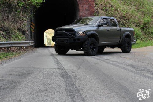 2010 Ram 1500 with 17x9 Fuel Coupler Black wheels and 35x12.50x17 Federal Couragia MT tires Black 17x9" Fuel Coupler wheels with 35x12.50x17 Federal Couragia MT tires on a 2010 Ram 1500