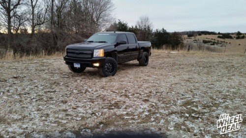 20x10" RBP 89R 0mm wheels with LT305/55/20 Toyo Open Country AT 2 tires on a 2008 Chevy 1500 20x10 RBP 89R 0mm wheels with LT305/55/20 Toyo Open Country AT 2 tires on a 2008 Chevy 1500