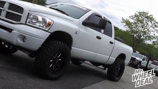 20x10 Black Rhino Sierra Black Wheels on a Ram 2500 20x10 "Black Rhino Sierra Black Wheels on a 2007 Ram 2500