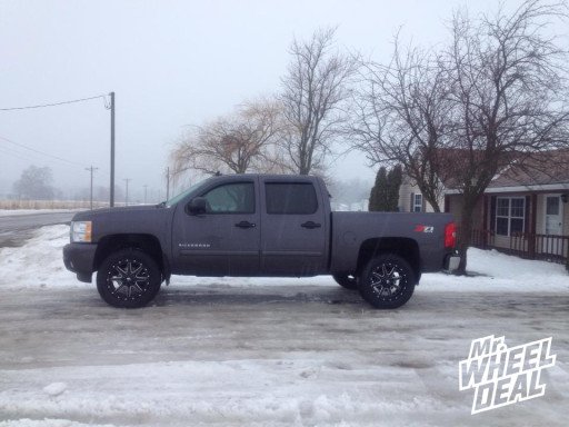 20x9" Fuel Off-Road Maverick Wheels with Nitto Terra Grappler Tires on a 2011 Chevy 1500 20x9" Fuel Off-Road Maverick Wheels with Nitto Terra Grappler Tires on a 2011 Chevy 1500