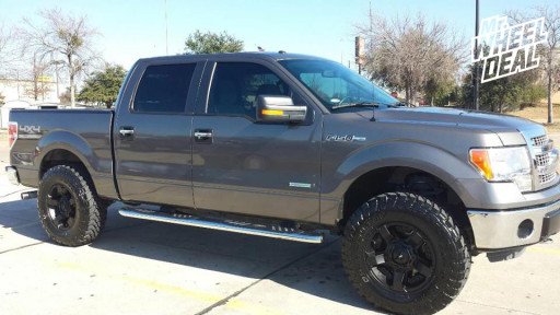 18x9" XD Rockstar II Wheels with LT285/75/18 Toyo Open Country MT Tires on a 2013 Ford F-150 18x9" XD Rockstar II Wheels with LT285/75/18 Toyo Open Country MT Tires on a 2013 Ford F-150