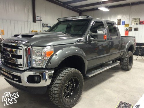 20x10 BMF Novakane Death Metal wheels on a 2012 Ford F250 20x10" BMF Novakane Death Metal wheels on a 2012 Ford F-250