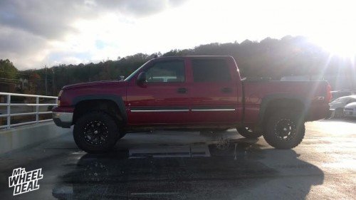 2006 Chevy Silverado 1500 with 18x9" XD Addict Full Black wheels and 33x12.50x18 Atturo Trail Blade MT tires 18x9" XD Addict Full Black wheels with 33x12.50x18 Atturo Trail Blade MT tires on a 2006 Chevy Silverado 1500