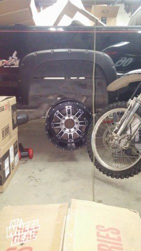 2004 Chevy Silverado 2500 with 20x12 Black XD Riot wheels with -44 offset 20x12 Black XD Riot wheels with -44 offset on a 2004 Chevy Silverado 2500