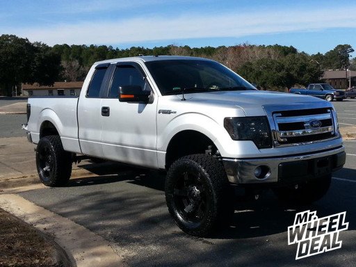 20x9" XD Rockstar II Wheels with 35x12.50x20 General Grabber AT II Tires on a 2013 Ford F-150 20x9" XD Rockstar II Wheels with 35x12.50x20 General Grabber AT II Tires on a 2013 Ford F-150