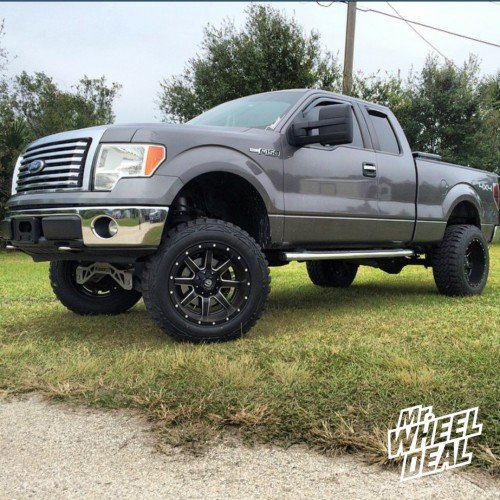 2011 Ford F-150 with 20x12 Fuel Maverick wheels and 35X12.50R20 Pro Comp Xtreme MT2 tires 20x12" Fuel Off-Road Maverick wheels with 35X12.50R20 Pro Comp Xtreme MT2 tires on a 2011 Ford F-150