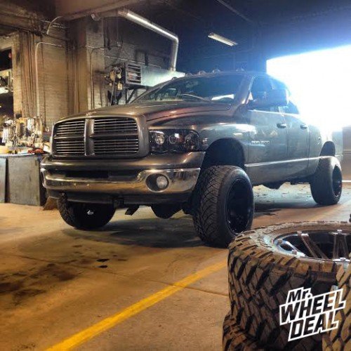 2004 RAM 2500 with 20x12 Fuel Octane wheels and 305/50/20 NT420S tires 20x12 Fuel Octane wheels with 305/50/20 NT420S tires on a 2004 RAM 2500