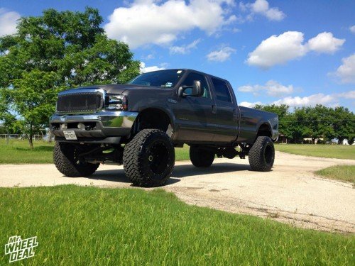 20x14" Fuel Off-Road Hostage wheels on a 2002 Ford F-250 20x14 Fuel Hostage wheels on a 2002 Ford F250