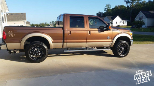 2012 Ford F-250 with 20x10 Eagle Alloys 507 wheels 20x10" Eagle Alloy 507 wheels on a 2012 Ford F-250