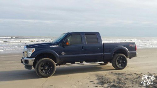 20x9 Black XD Monster +18mm wheels with LT295/60/20 Nitto Terra Grappler tires on a 2012 Ford F-250 20x9 XD Series Monster Black +18mm wheels with LT295/60/20 Nitto Terra Grappler tires on a 2012 Ford F-250