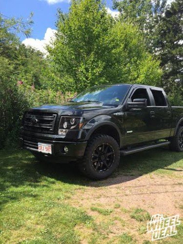 2013 Ford F-150 with 20x9" Mamba M15 Black wheels with LT305/55/20 Mickey Thompson Deegan 38 tires 20x9 Mamba M15 Black wheels with LT305/55/20 Mickey Thompson Deegan 38 tires on a 2013 Ford F-150