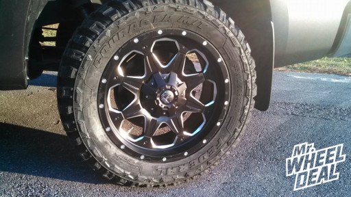 20x9" Fuel Off-Road Boost Wheels with 33x12.50x20 Federal Couragia MT Tires on a 2011 Toyota Tundra 20x9" Fuel Off-Road Boost Wheels with 33x12.50x20 Federal Couragia MT Tires on a 2011 Toyota Tundra
