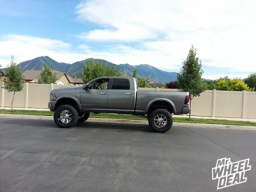 22x12 Fuel Offroad Maverick Wheels with 37x13.50x22 Nitto Trail Grappler Tires on a 2011 Ram 2500 2011 Ram 2500 with 22x12" Fuel Offroad Maverick Wheels with 37x13.50x22 Nitto Trail Grappler Tires
