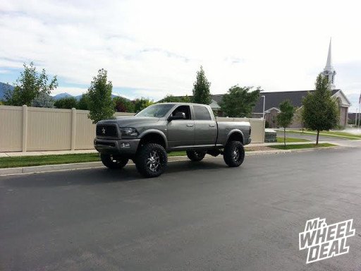 2011 Ram 2500 with 22x12 Fuel Maverick Wheels with 37x13.50x22 Nitto Trail Grappler Tires 22x12 Fuel Maverick Wheels with 37x13.50x22 Nitto Trail Grappler Tires on a 2011 Ram 2500