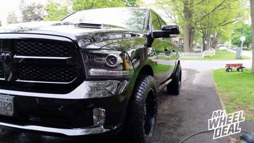 20x10" Fuel Offroad Maverick Wheels on a 2013 Ram 1500 20x10" Fuel Offroad Maverick Wheels on a 2013 Ram 1500