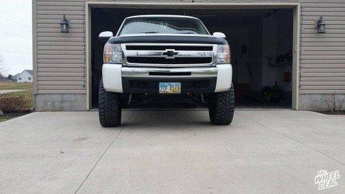 20x9 Black American Eagle 14 wheels with LT305/55/20 Mastercraft Courser MXT tires on a 2010 Chevy Silverado 1500 2010 Chevy Silverado 1500 6" lift with 20x9 Black American Eagle 14 wheels with LT305/55/20 Mastercraft Courser MXT tires