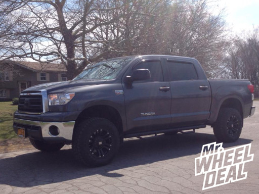 18x9" XD Monster Wheels with LT285/65/18 Toyo Open Country AT II Tires on a 2013 Toyota Tundra 18x9" XD Monster Wheels with LT285/65/18 Toyo Open Country AT II Tires on a 2013 Toyota Tundra