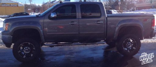 20x9" XD Spy Black and Machined Wheels on a 2013 GMC Sierra 1500 20x9" XD Spy Black and Machined Wheels on a 2013 GMC Sierra 1500
