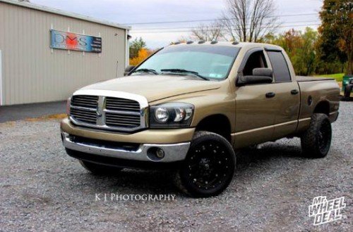 20x10 Fuel Hostage -12mm wheels with 305/50/20 Nitto NT 420s tires on a 2006 Ram 2500 20x10 Fuel Offroad Hostage -12mm wheels with 305/50/20 Nitto NT 420s tires on a 2006 Ram 2500