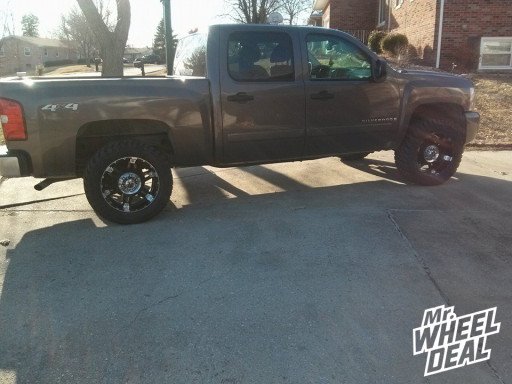 20x9" XD Spy Black Wheels on a 2007 Chevy Silverado 1500 20x9" XD Spy Black Wheels on a 2007 Chevy Silverado 1500
