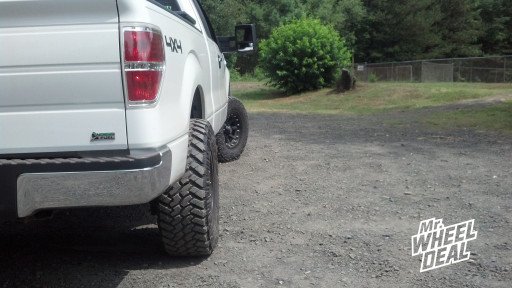 XD Addict Black Wheels 295/70/17 Nitto Trail Grappler Tires on a 2010 Ford F-150