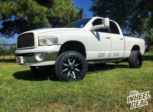 2005 Ram 1500 with 20x12 Fuel Off-Road Maverick wheels with LT285/55/20 Toyo Open Country ATII tires 20x12 Fuel Offroad Maverick wheels with LT285/55/20 Toyo Open Country ATII tires on a 2005 Ram 1500