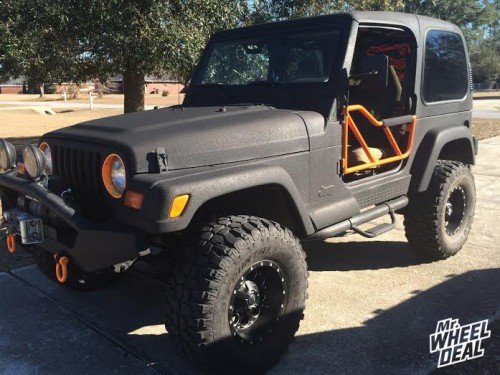 1998 Jeep Wrangler with 15x8 Fuel Off-Road Revolver wheels 15x8" Fuel Offroad Revolver wheels on a 1998 Jeep Wrangler