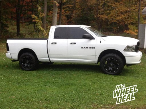 20x9" Dropstars Wheels with LT275/65/20 Nitto Terra Grappler Tires on a 2011 Dodge Ram 1500