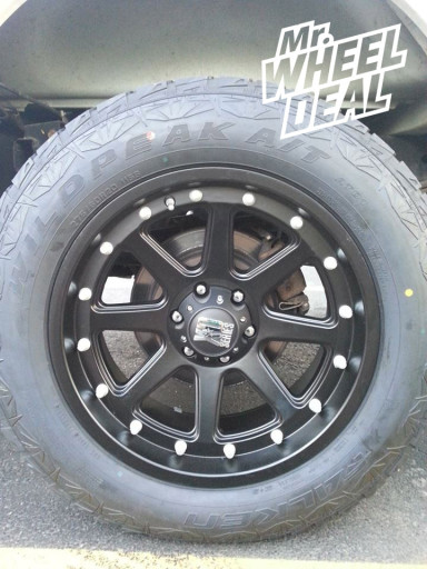 20x9 KMC XD Series Addict Wheels with 275/60/20 Falken Wild Peak AT Tires 20x9" KMC XD Series Addict Wheels with 275/60/20 Falken Wild Peak AT Tires