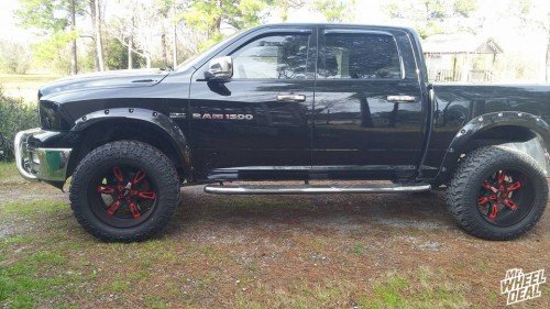22x12 Moto Metal 969 wheels with 37x13.50R22 Mark Ma MT tires on a 2012 Ram 1500 22x12" Moto Metal 969 wheels with 37x13.50R22 Mark Ma MT tires on a 2012 Ram 1500