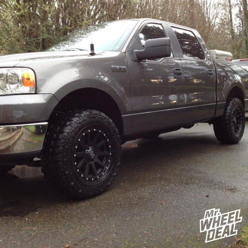 17x9 Black XD818 Heist +30 offset wheels on a 2006 Ford F-150 17x9 " XD818 Heist Black +30 offset wheels on a 2006 Ford F-150
