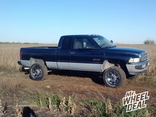 16x8" Vision Warrior Wheels on a 2001 Dodge Ram 2500