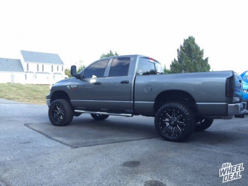 2007 Ram 2500 with 20x10" Fuel Off-Road Maverick wheels with 33X12.50R20 Atturo Trail Blade MT tires 20x10 Fuel Off-Road Maverick wheels with 33X12.50R20 Atturo Trail Blade MT tires on a 2007 Ram 2500