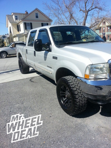 18x9" XD Monster Black Wheels on a 2003 Ford F-250 18x9" XD Monster Black Wheels on a 2003 Ford F-250