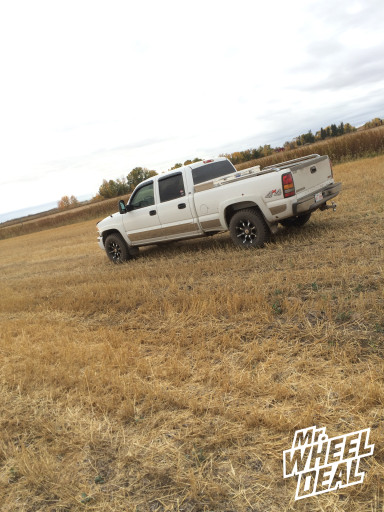 2007 GMC Sierra 2500 with 17" RBP 94R wheels 17x9 RBP 94R wheels on a 2007 GMC Sierra 2500