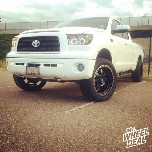 2007 Toyota Tundra with 22x9.5 Fuel Trophy Wheels with P305/45/22 Nitto Terra Grappler Tires 22x9.5" Fuel Off-Road Trophy Wheels with P305/45/22 Nitto Terra Grappler Tires on a 2007 Toyota Tundra