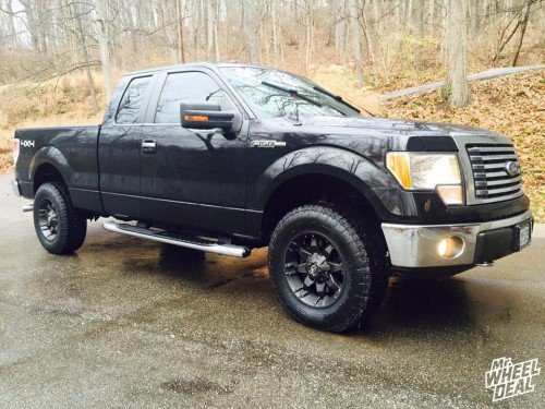 2010 Ford F150 with 18x9 Fuel Offroad Octane wheels and 275/70/18 Nitto Terra Grappler G2 tires 18x9 Fuel Offroad Octane +20mm wheels with 275/70/18 Nitto Terra Grappler G2 tires on a 2010 Ford F-150
