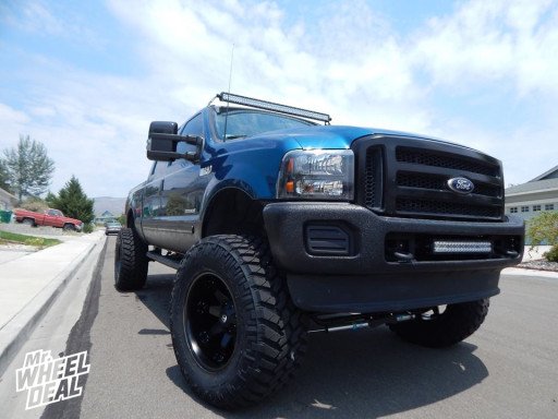 LT38x15.50x20 Nitto Trail Grappler Tires on a 2001 Ford F-250 2001 Ford F250 with LT38x15.50x20 Nitto Trail Grappler Tires