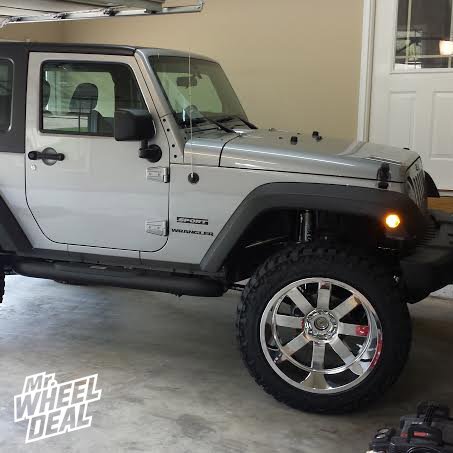 2014 Jeep Wrangler with 22x14" Moto Metal 962 Chrome Wheels with LT325/50/22 Nitto Trail Tires 2014 Jeep Wrangler with 22x14" Moto Metal 962 Chrome Wheels with LT325/50/22 Nitto Trail Tires