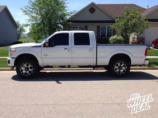 20x9 Fuel Offroad Dune Wheels with 35X12.50R20 Nitto Trail Grappler Tires on a 2014 Ford F-250 20x9" Fuel Dune Wheels with 35X12.50R20 Nitto Trail Grappler Tires on a 2014 Ford F-250