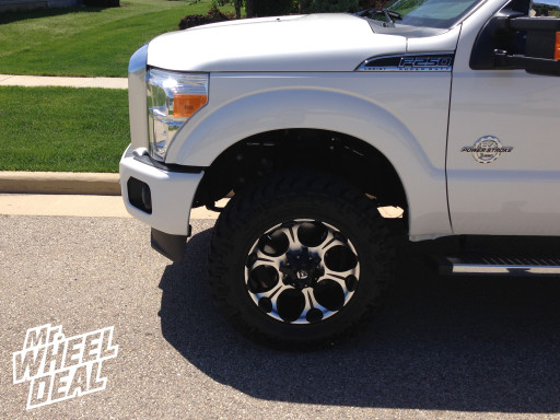 20x9 Fuel Off-Road Dune Wheels with 35X12.50R20 Nitto Trail Grappler Tires 20x9 Fuel Offroad Dune Wheels with 35X12.50R20 Nitto Trail Grappler Tires on a 2014 Ford F-250