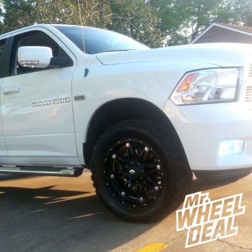 20x9" Fuel Off-Road Hostage Wheels on a 2012 Ram 1500 20x9" Fuel Off-Road Hostage Wheels on a 2012 Ram 1500